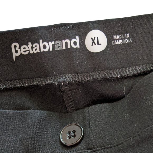 Betabrand pull on, business casual yoga pants comfort classic dressy size XL - Picture 3 of 7